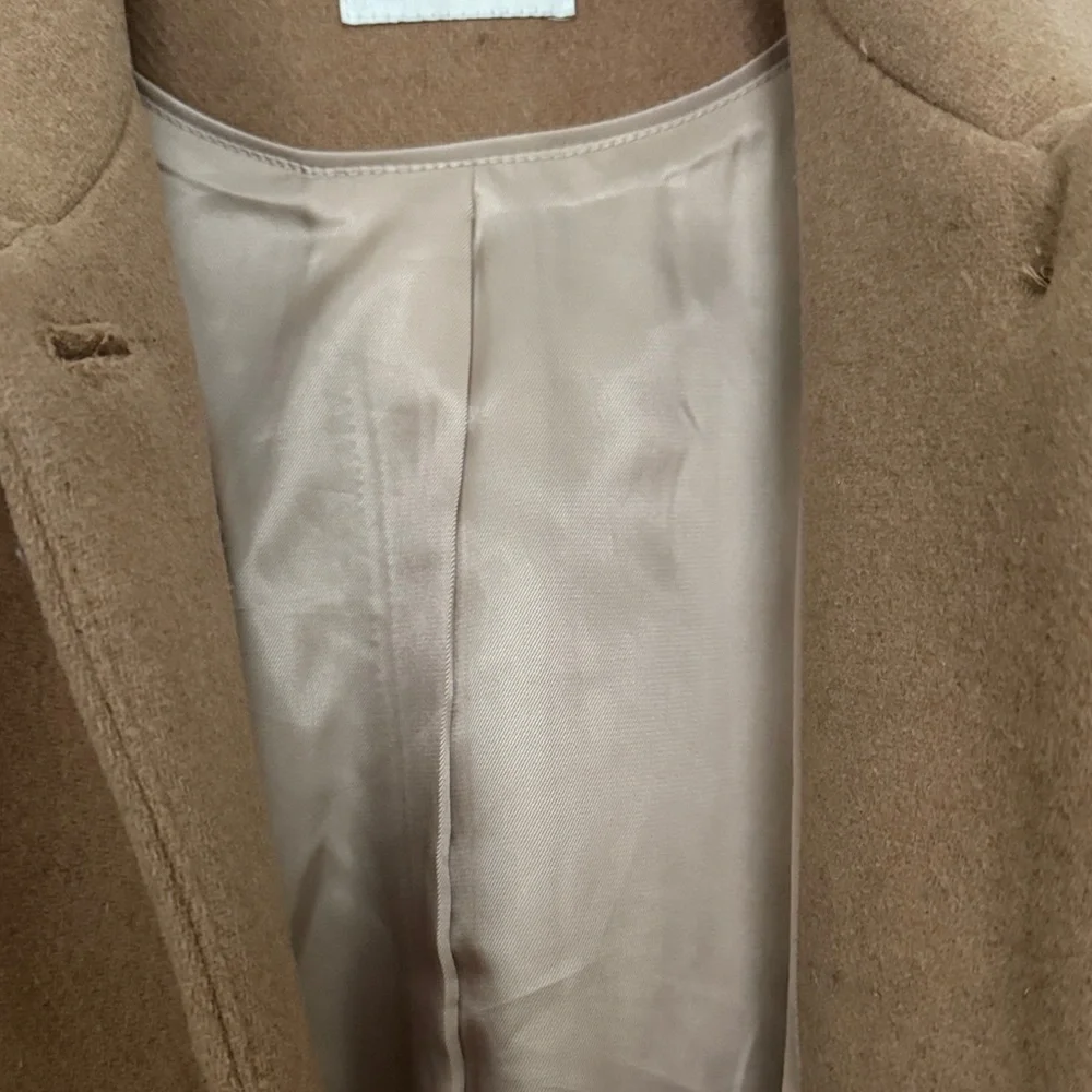 XL Abercrombie & Fitch Women's Wool-Blend Tailored Topcoat - Picture 5 of 7